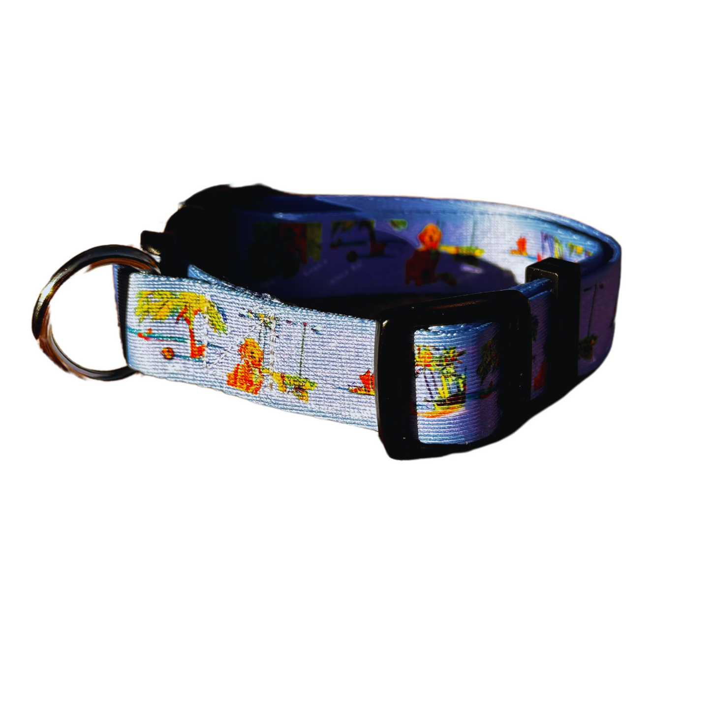 Tui's Ties Exclusive Kolohe Kai Eono Adjustable Dog Collar